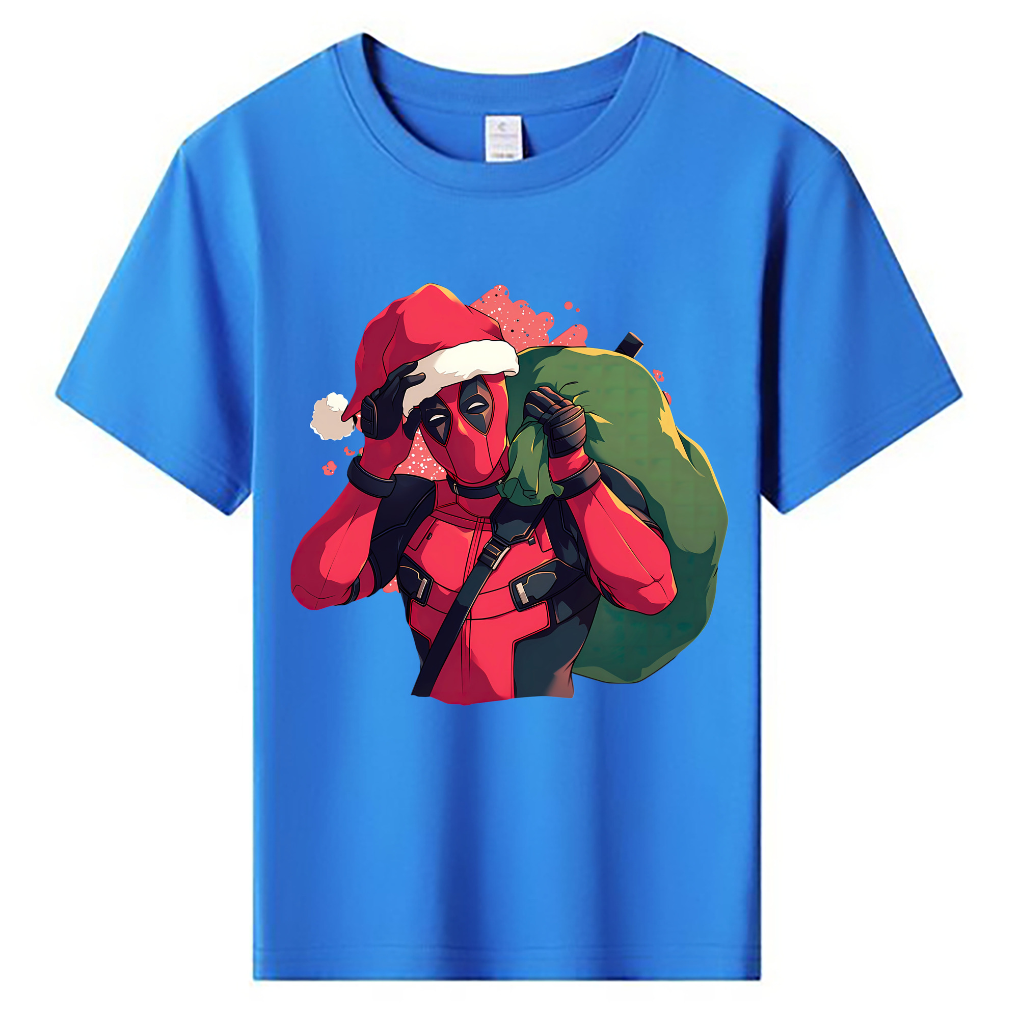 （画像用） Deadpool デッドプール 綿100％キッズTシャツ（フロントプリント）